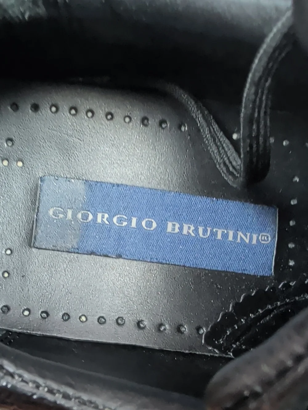 Giorgio Brutini Alligator Print Dress Shoes Men's Size 9